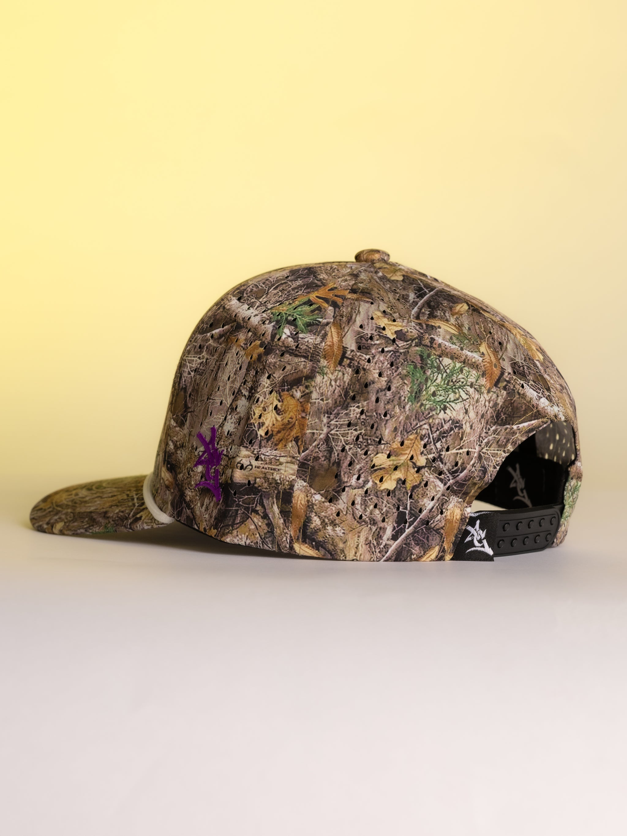 Camo LSU Tiger Head Hat