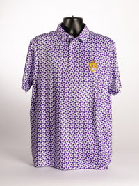 Checkered Vintage Mike LSU Polo