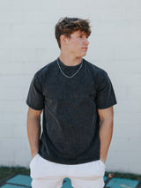 Black AG ATHLETIC DEPT Boxy Tee
