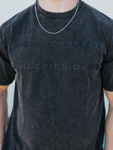 Black AG ATHLETIC DEPT Boxy Tee