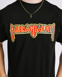 Metallic 'Arena Grafitti' Boxy Tee