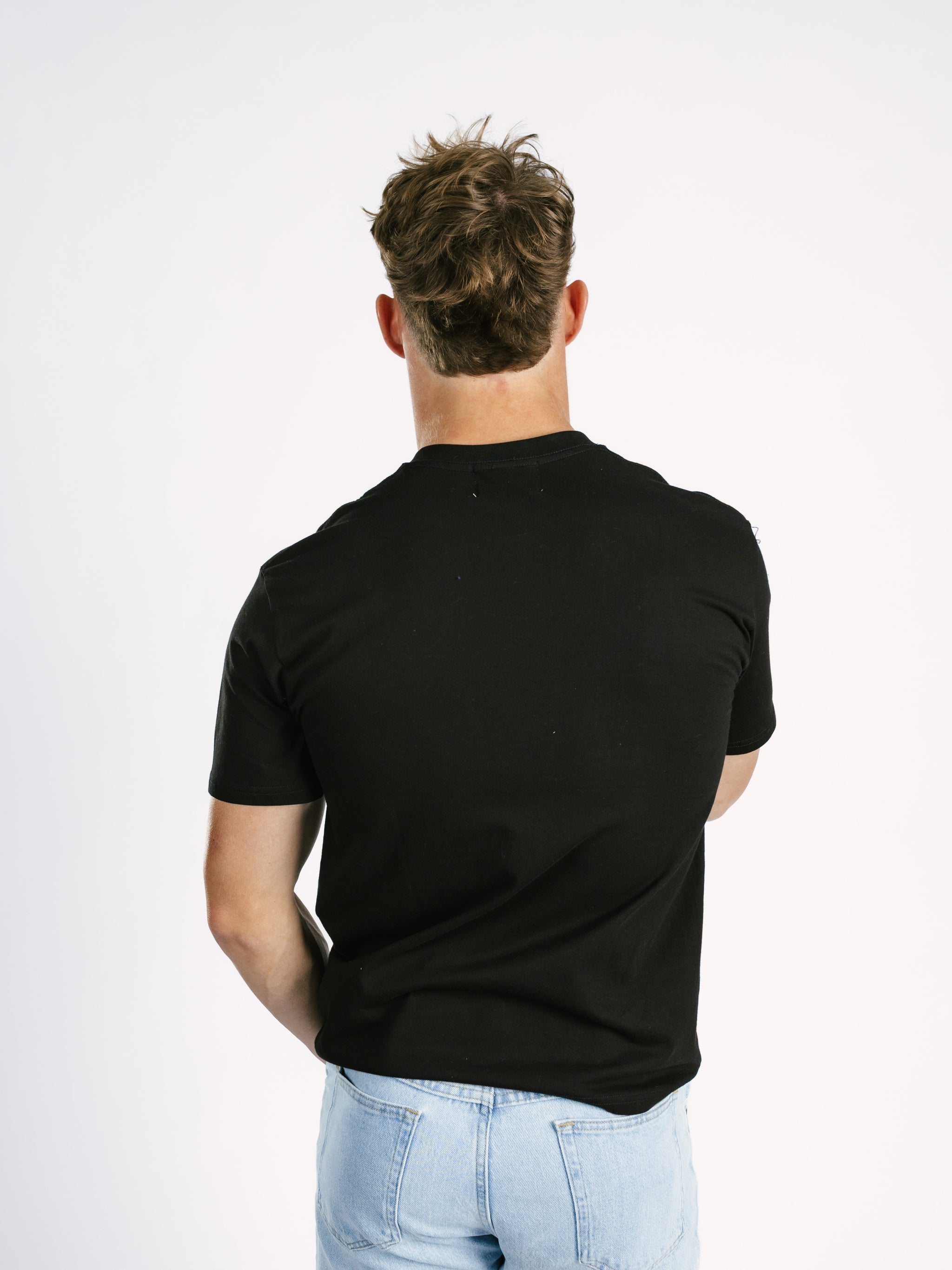 Black 'Tyson' Boxy Tee