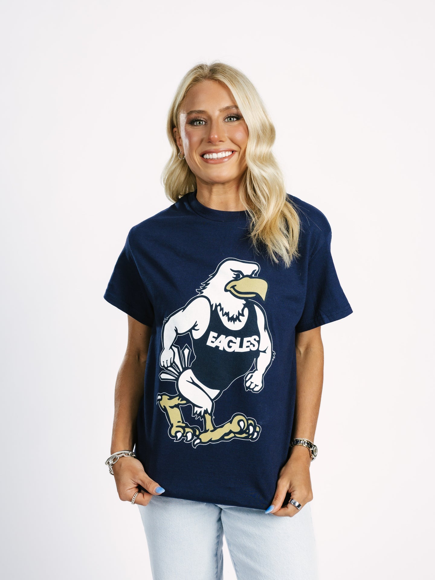 Navy Strutter Tee