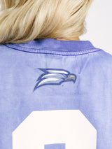 Blue '3' Tee