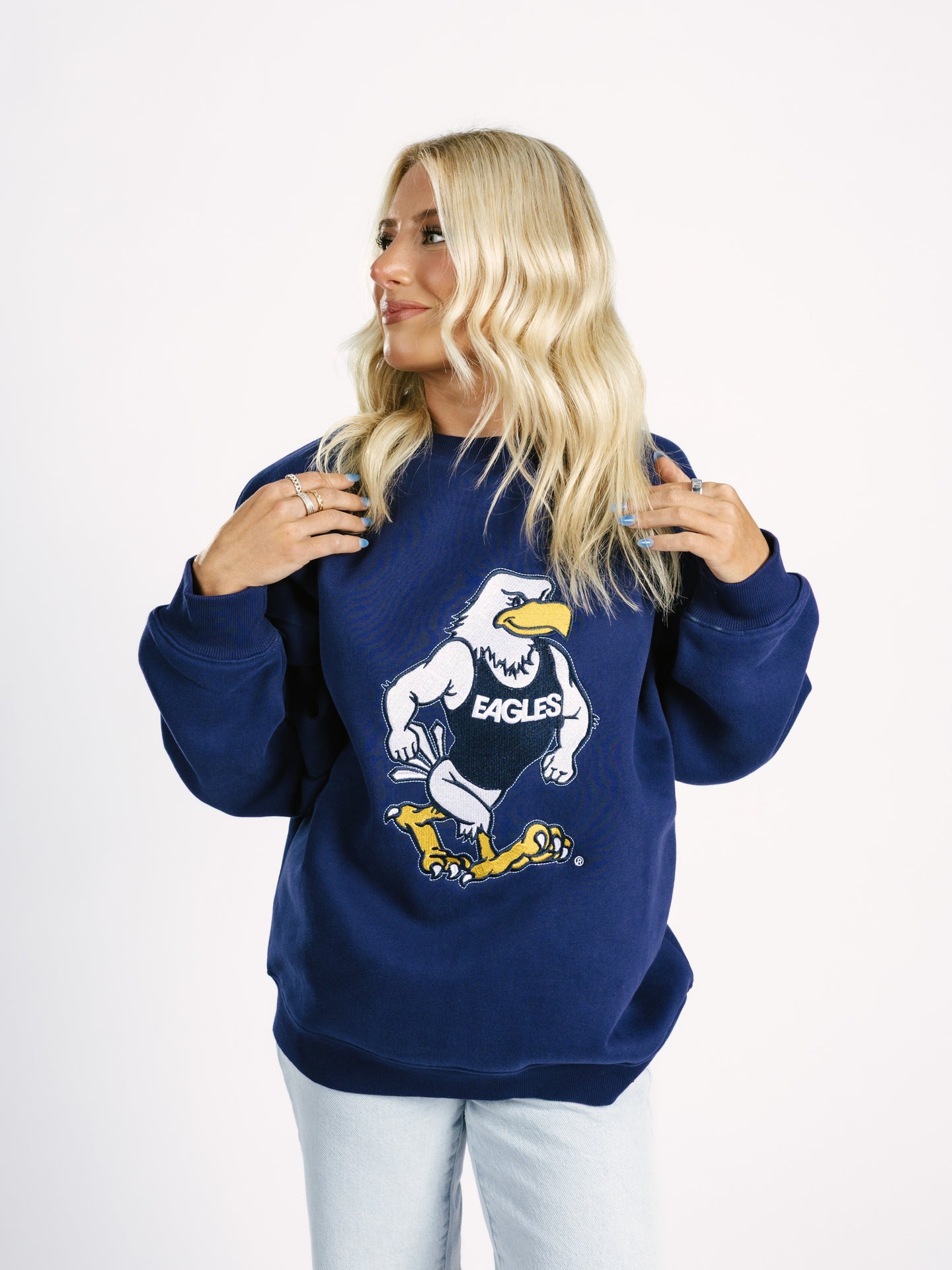 Navy Strutter Heavyweight Crewneck