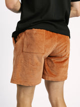 Burnt Orange Corduroy Shorts