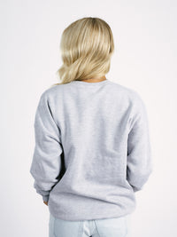 Grey Eagle Head Crewneck