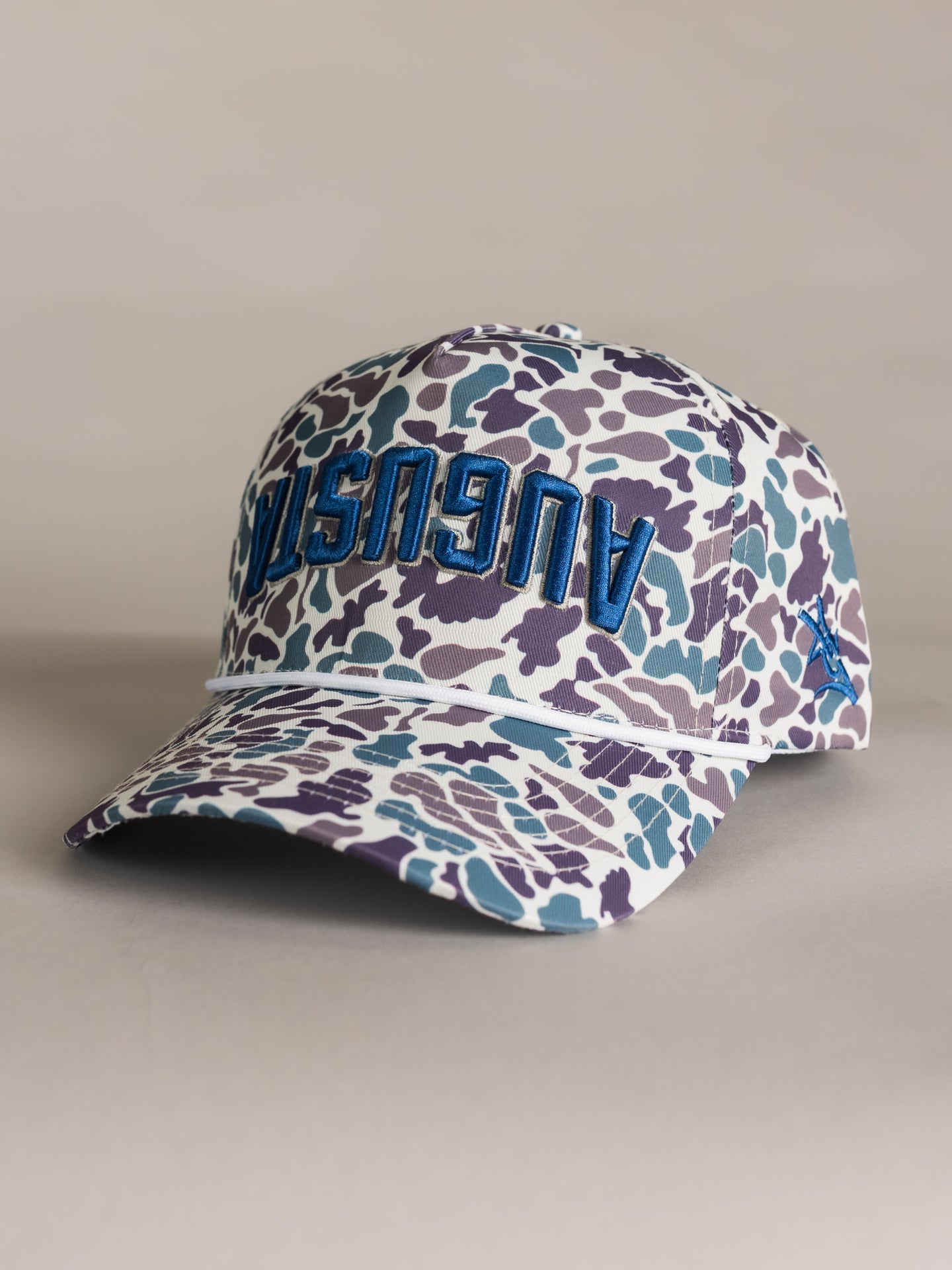 Retro Camo Upside Down 'Augusta' Hat