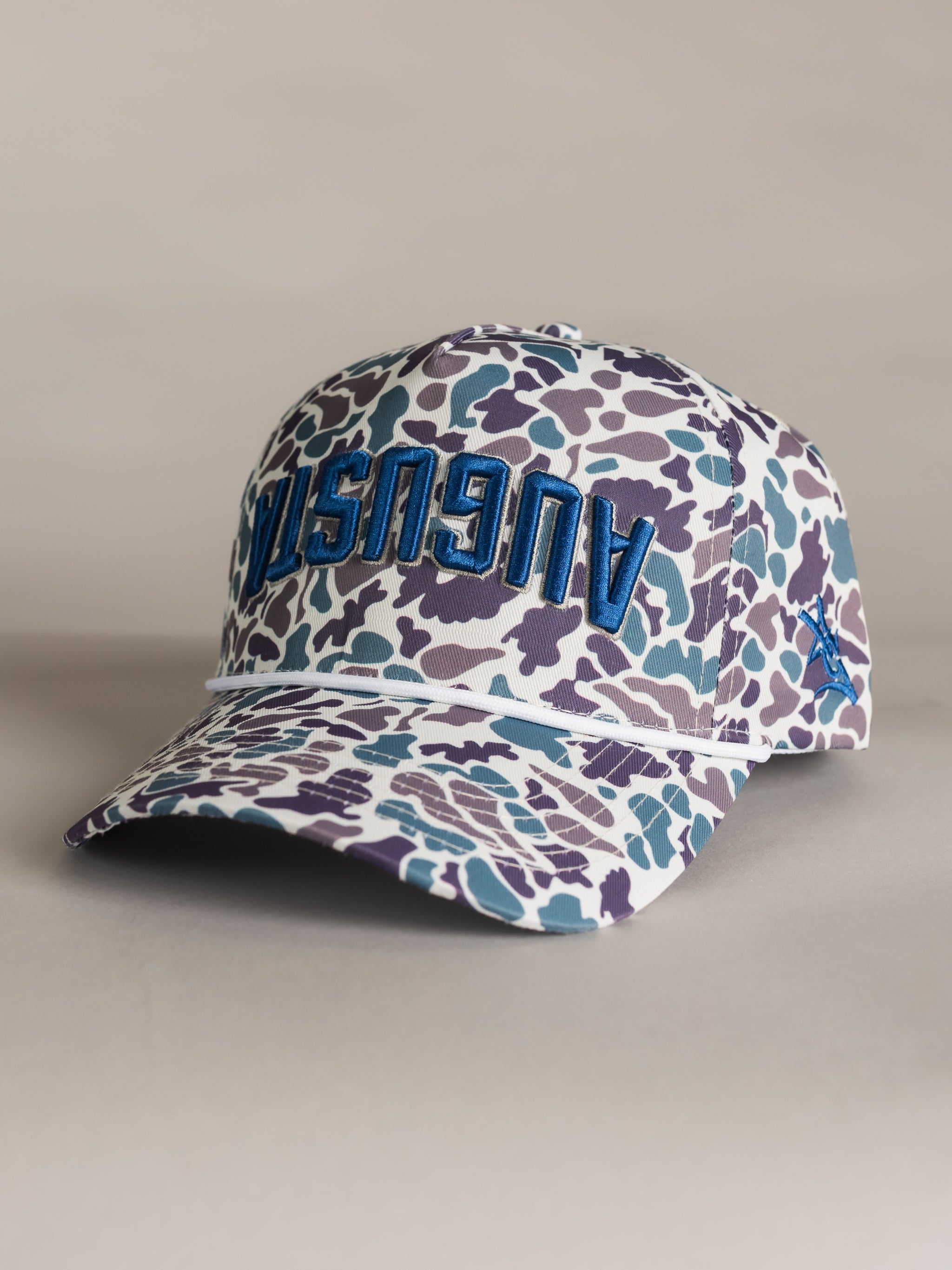 Retro Camo Upside Down 'Augusta' Hat