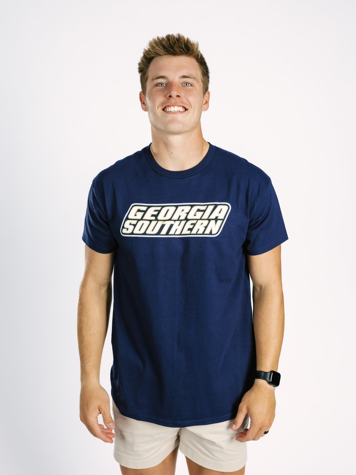 Navy Georgia Southern Tee