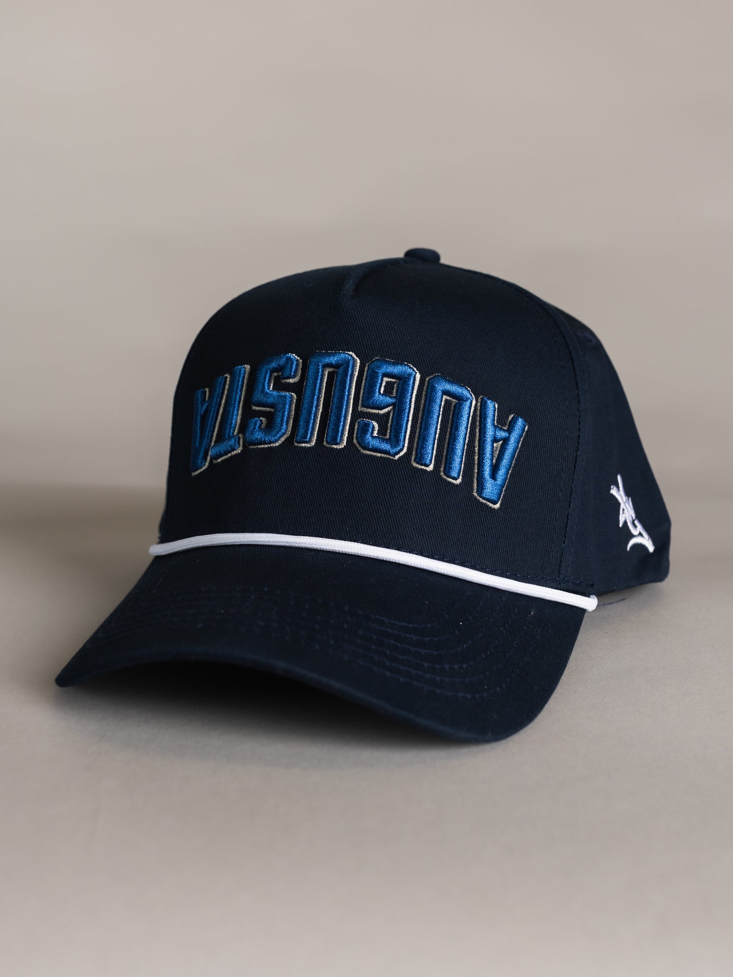 Navy Upside Down 'Augusta' Hat