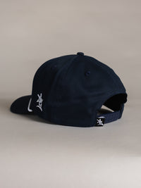 Navy Upside Down 'Augusta' Hat
