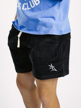 Black Corduroy Shorts