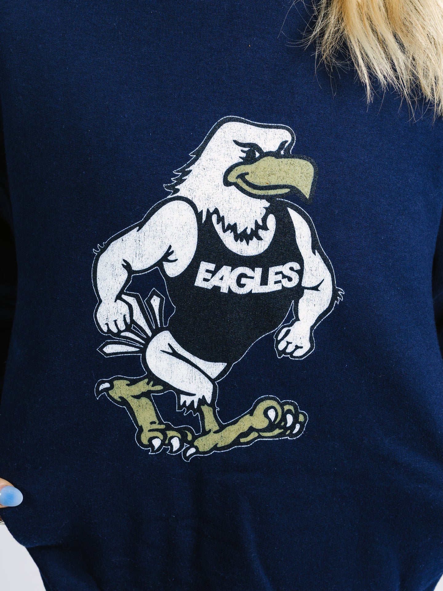 Navy Strutter Crewneck