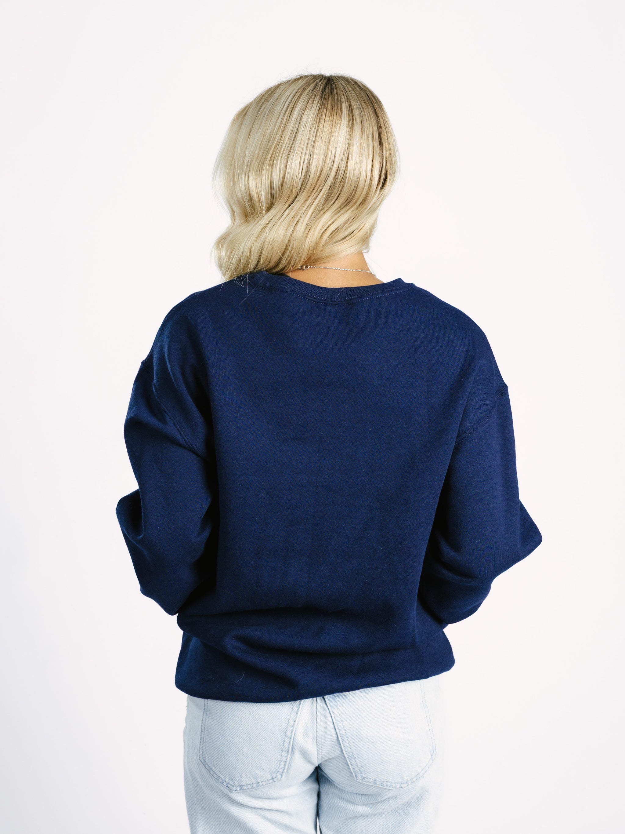 Navy Strutter Crewneck
