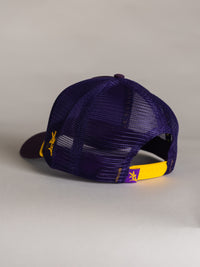 Purple 'Geaux' Mesh Hat