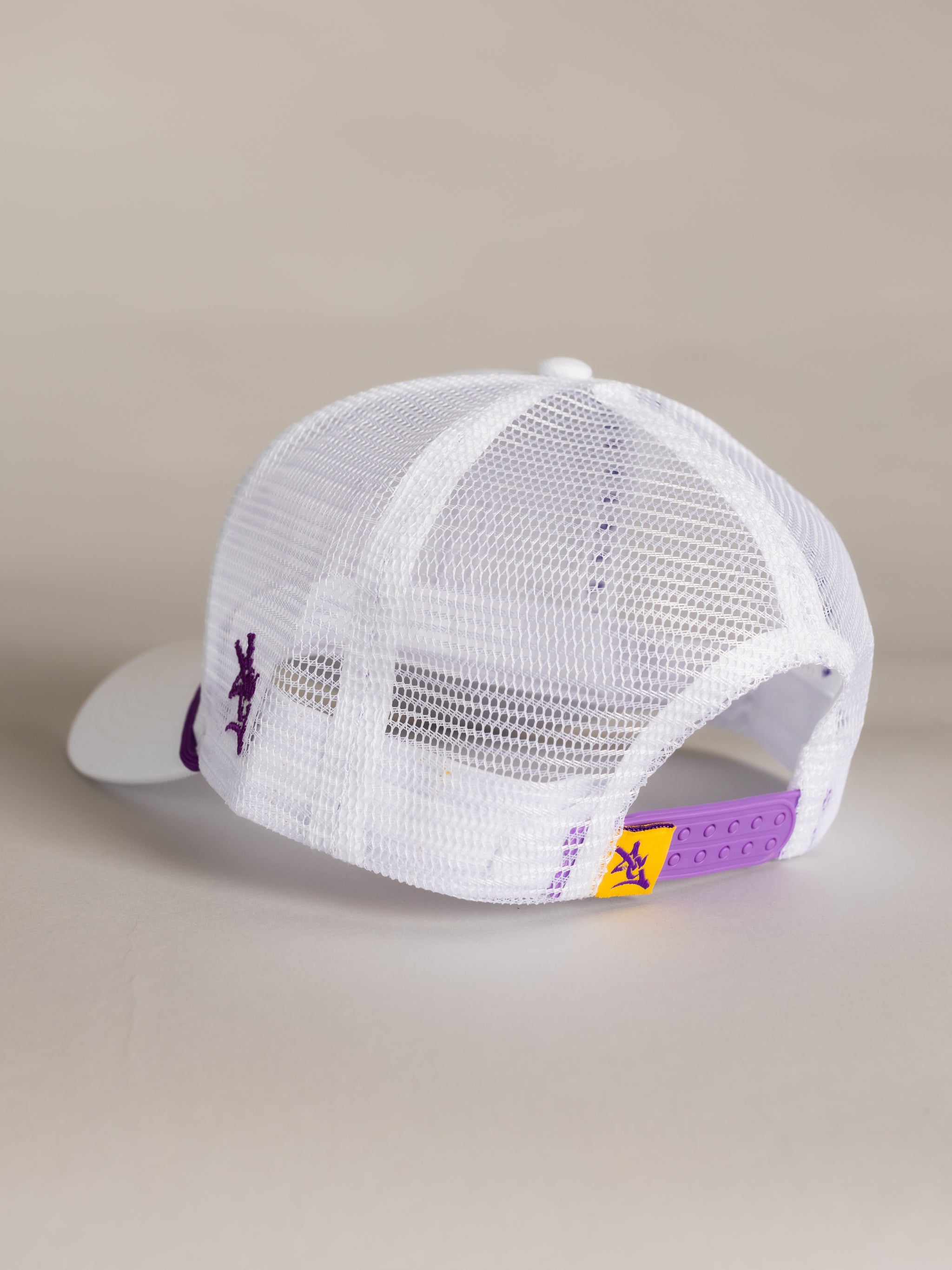 White 'Geaux' Mesh Hat
