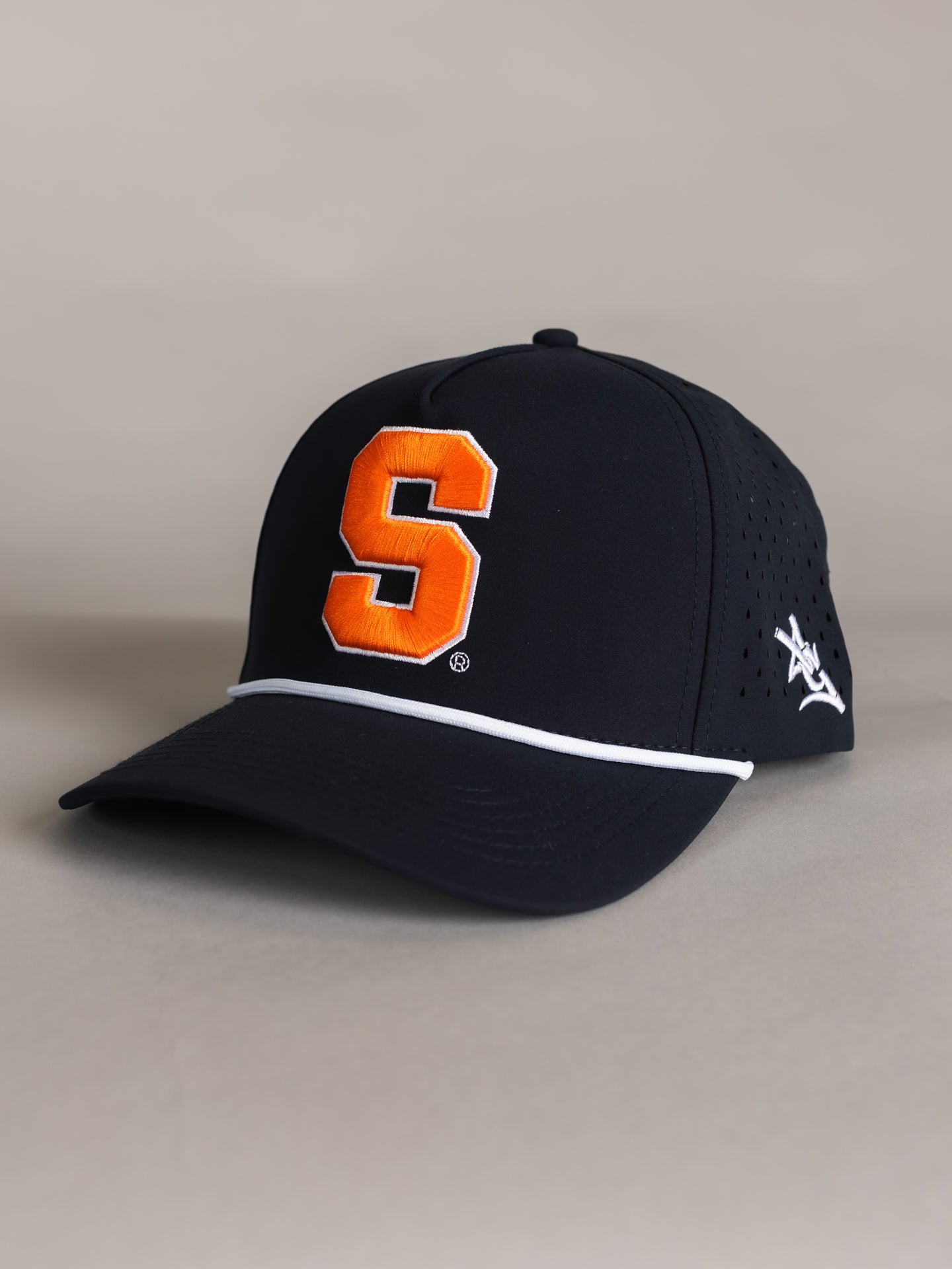 Navy 'S' Roped Hat