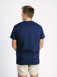 Navy Eagle Head Tee