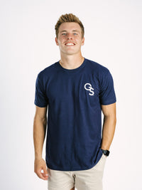 Navy Stadium Tee