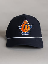 Navy Otto the Orange Roped Hat