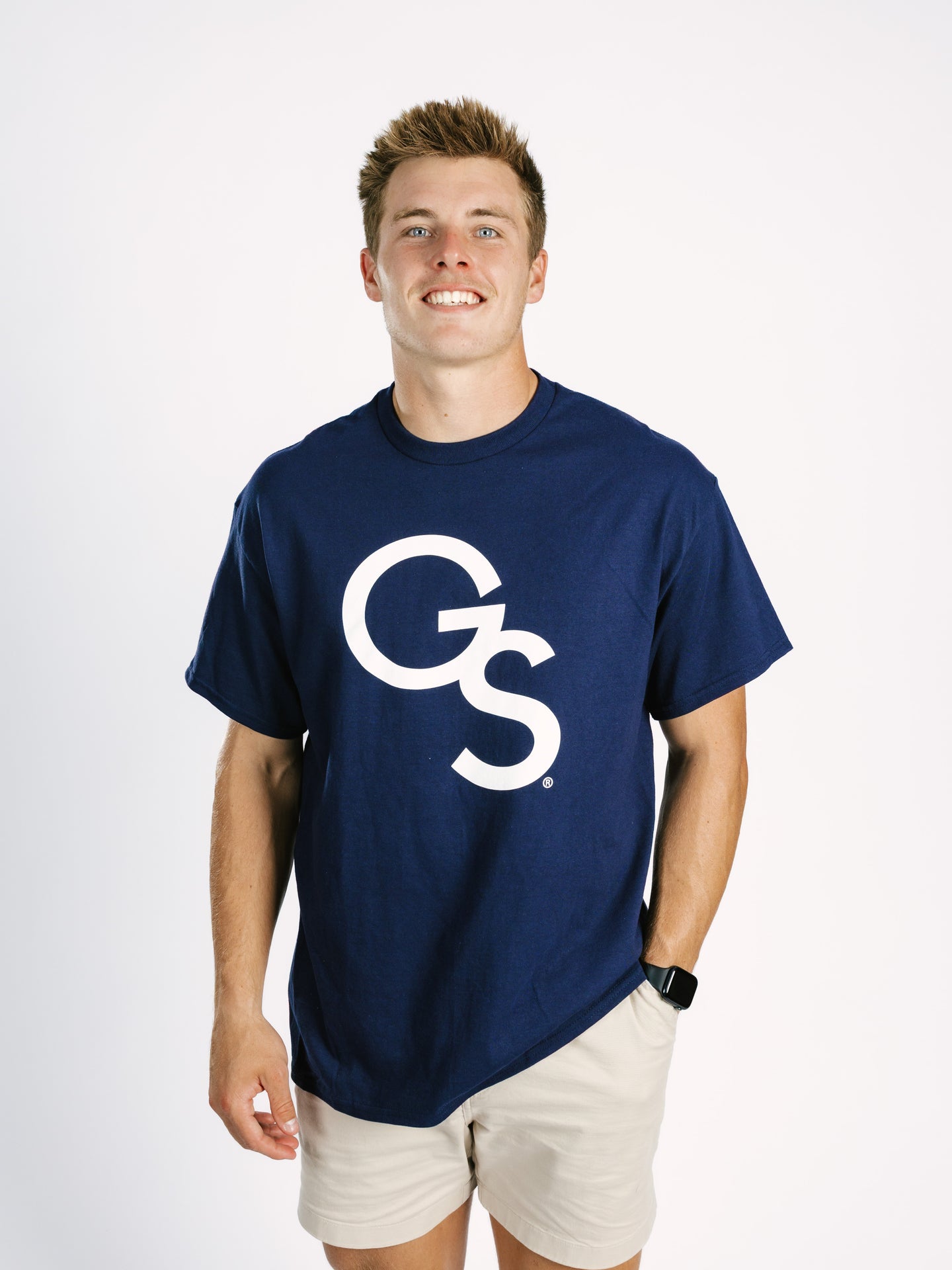 Navy GS Tee