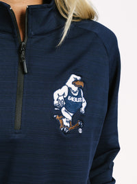 Navy Strutter Quarter Zip Pullover