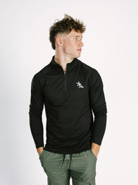 AG Black Quarter Zip