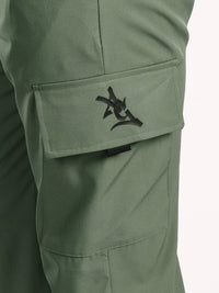 Green Nylon AG Joggers