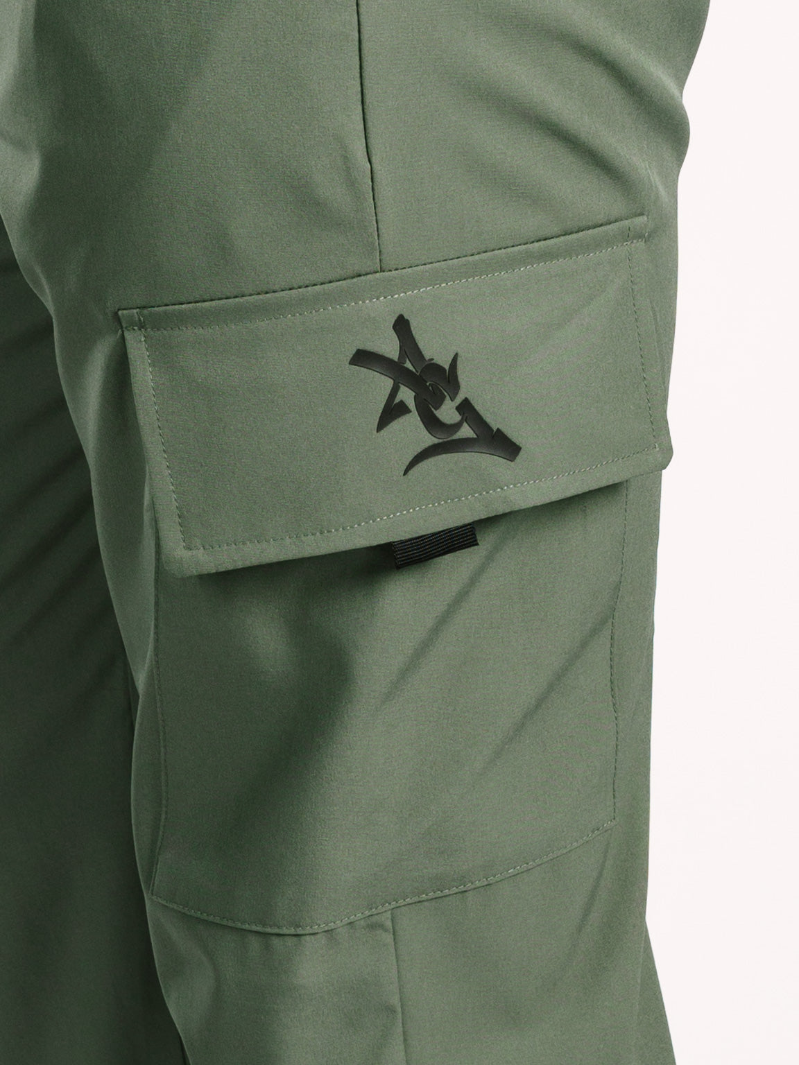 Green Nylon AG Joggers