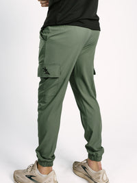 Green Nylon AG Joggers