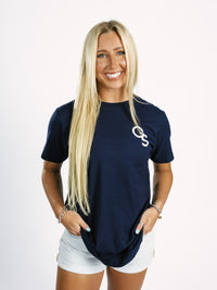 Navy Stadium Tee