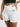White Eagle Head Biker Shorts
