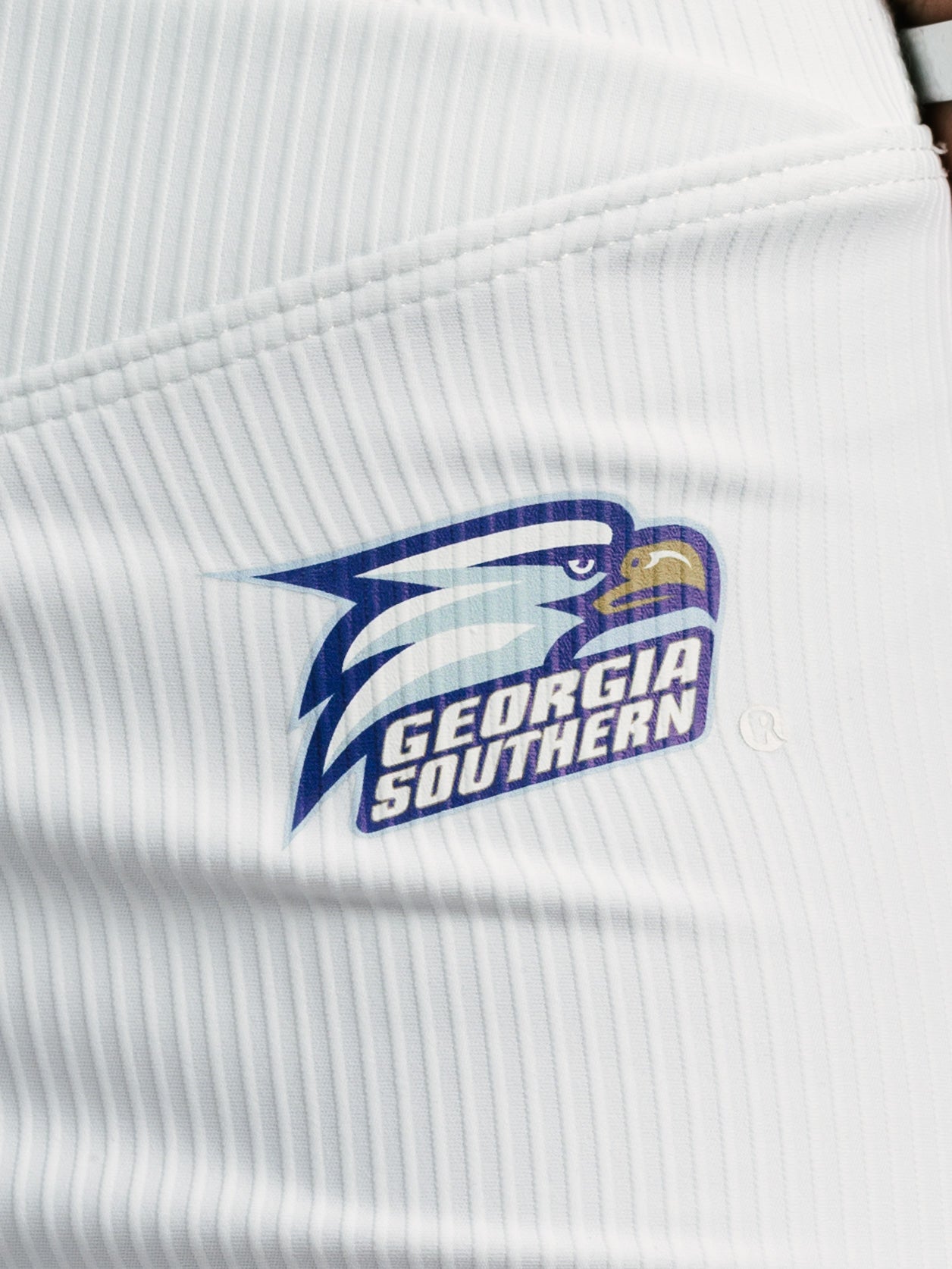 White Eagle Head Biker Shorts