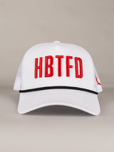 White HBTFD Mesh Hat