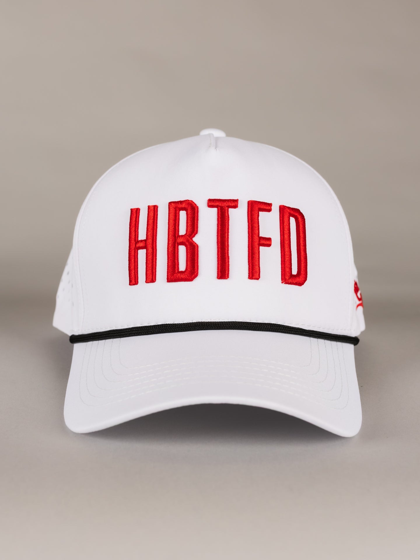White HBTFD Hat