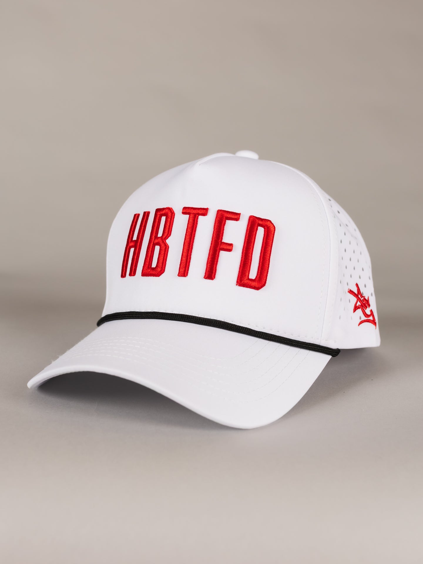 White HBTFD Hat
