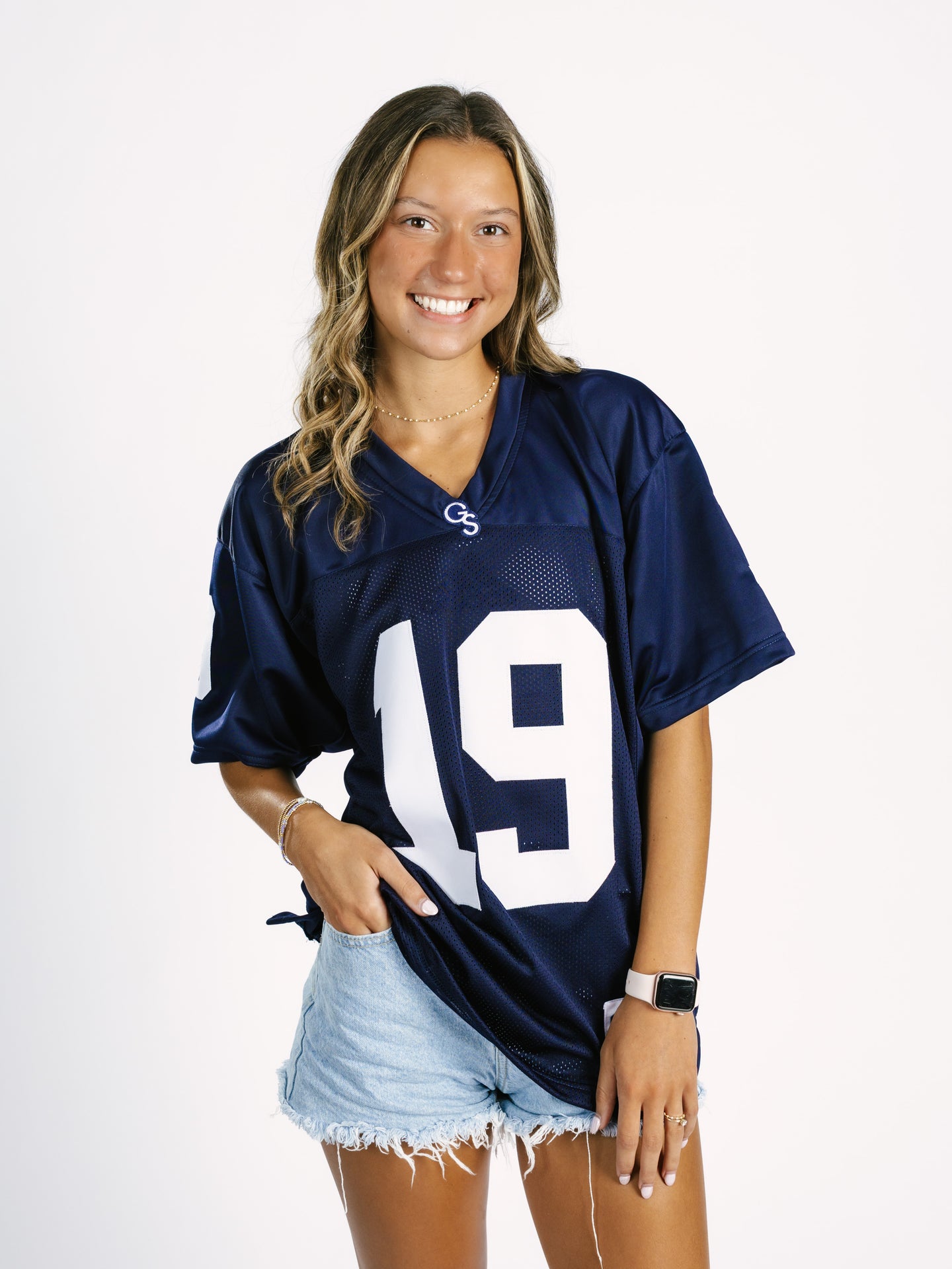Navy Josh Dallas '19' Jersey