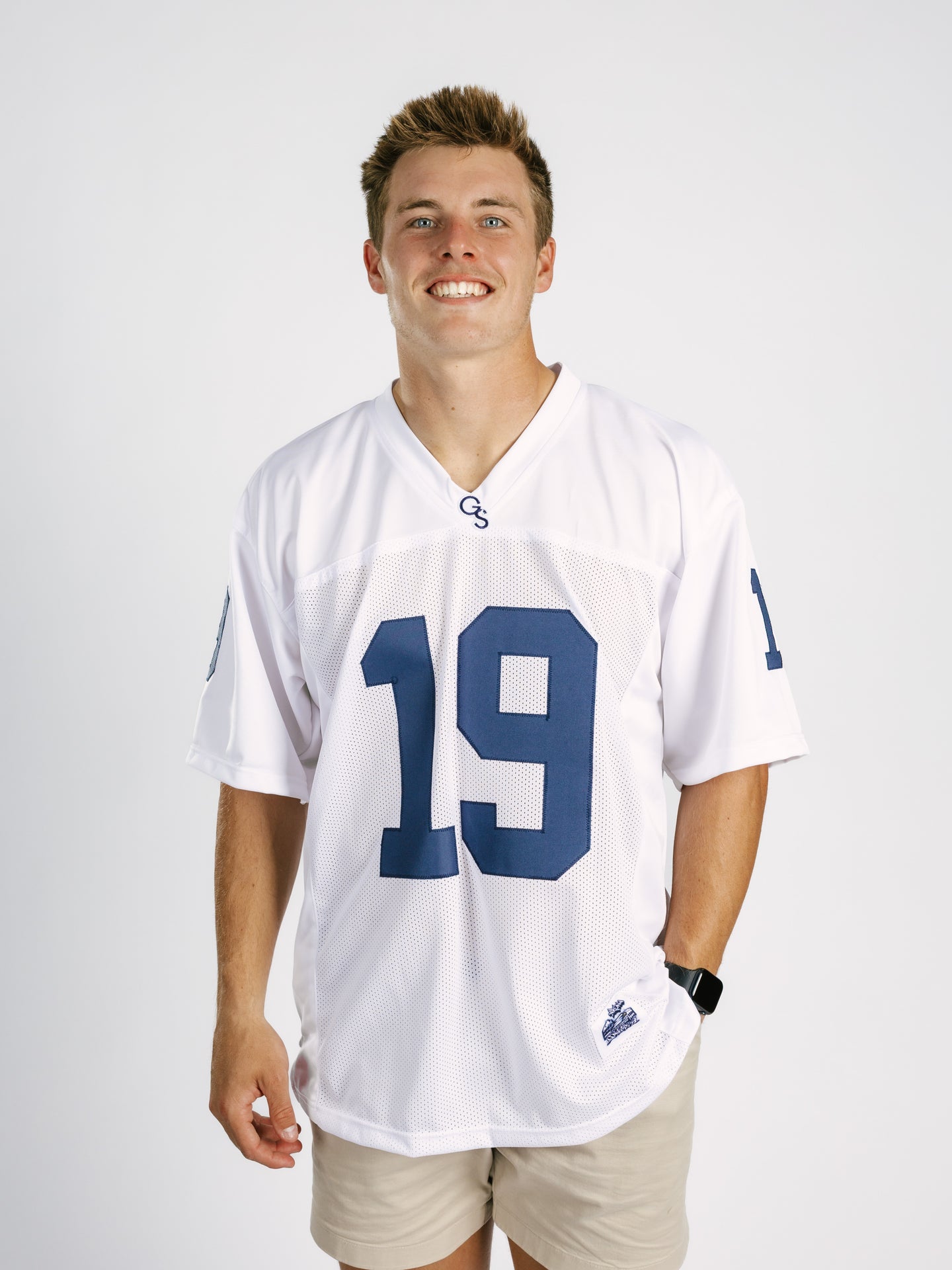 White Josh Dallas '19' Jersey