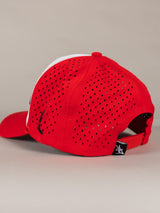 White and Red 'Georgia' Hat