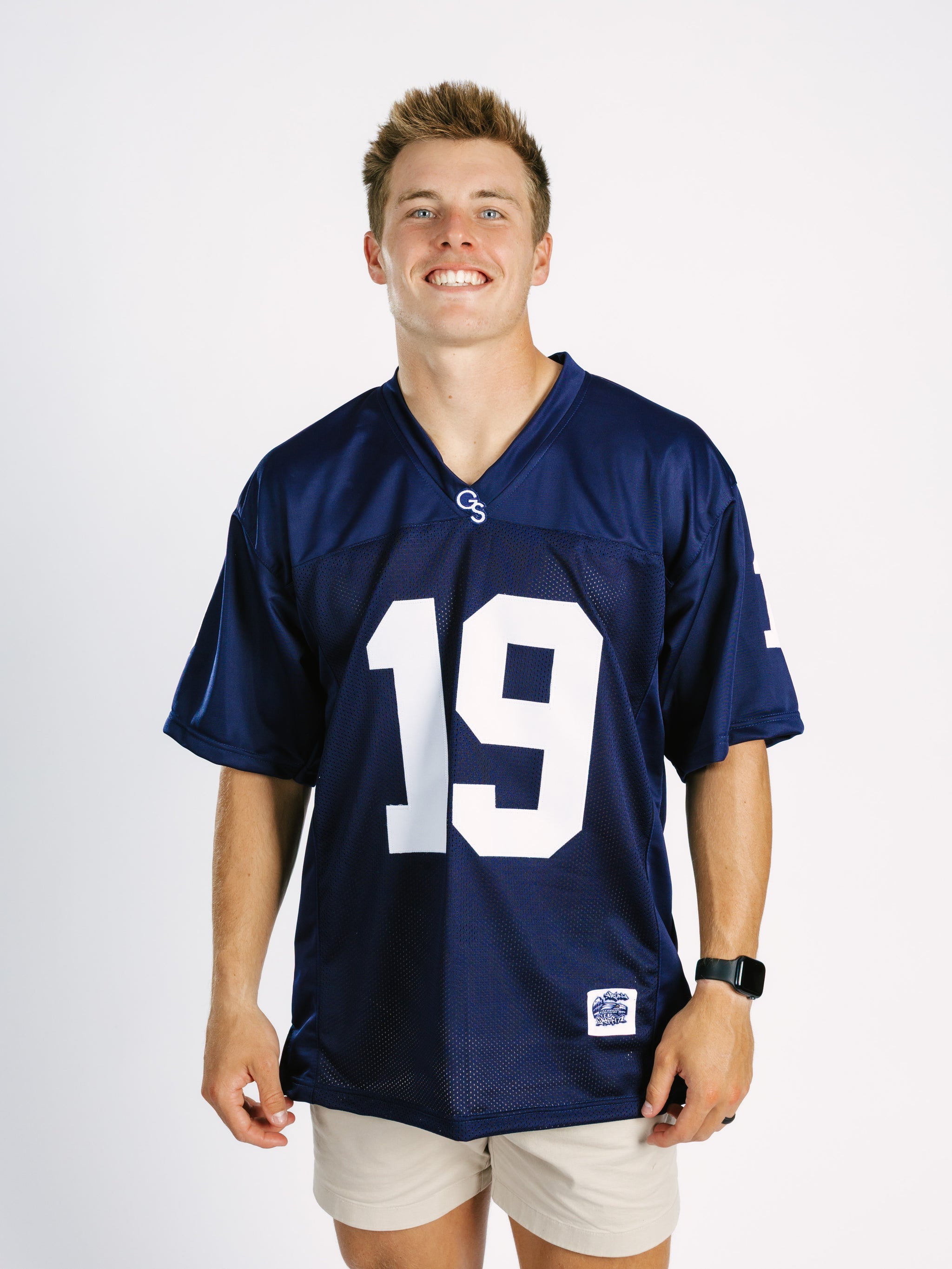 Navy Josh Dallas '19' Jersey
