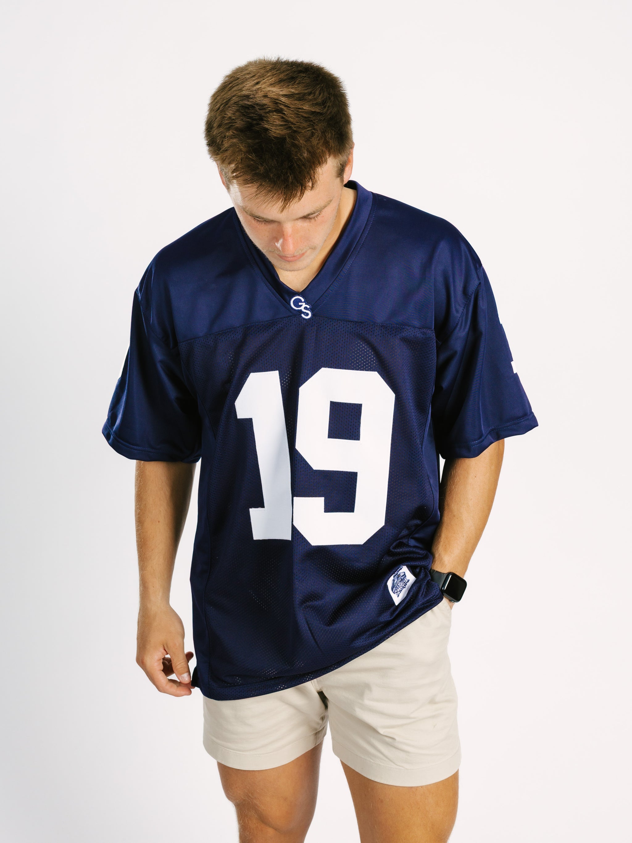 Navy Josh Dallas '19' Jersey