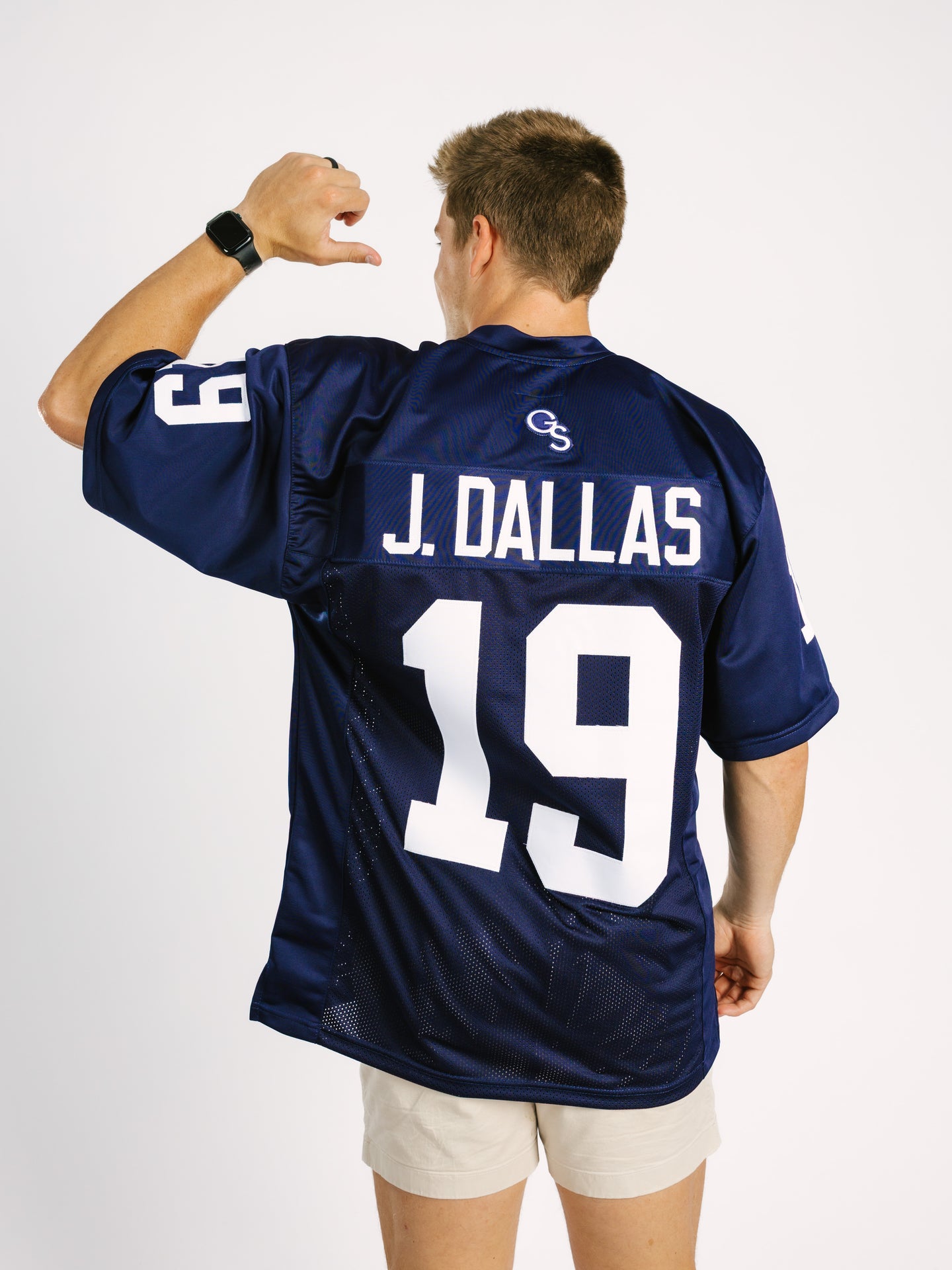 Navy Josh Dallas '19' Jersey