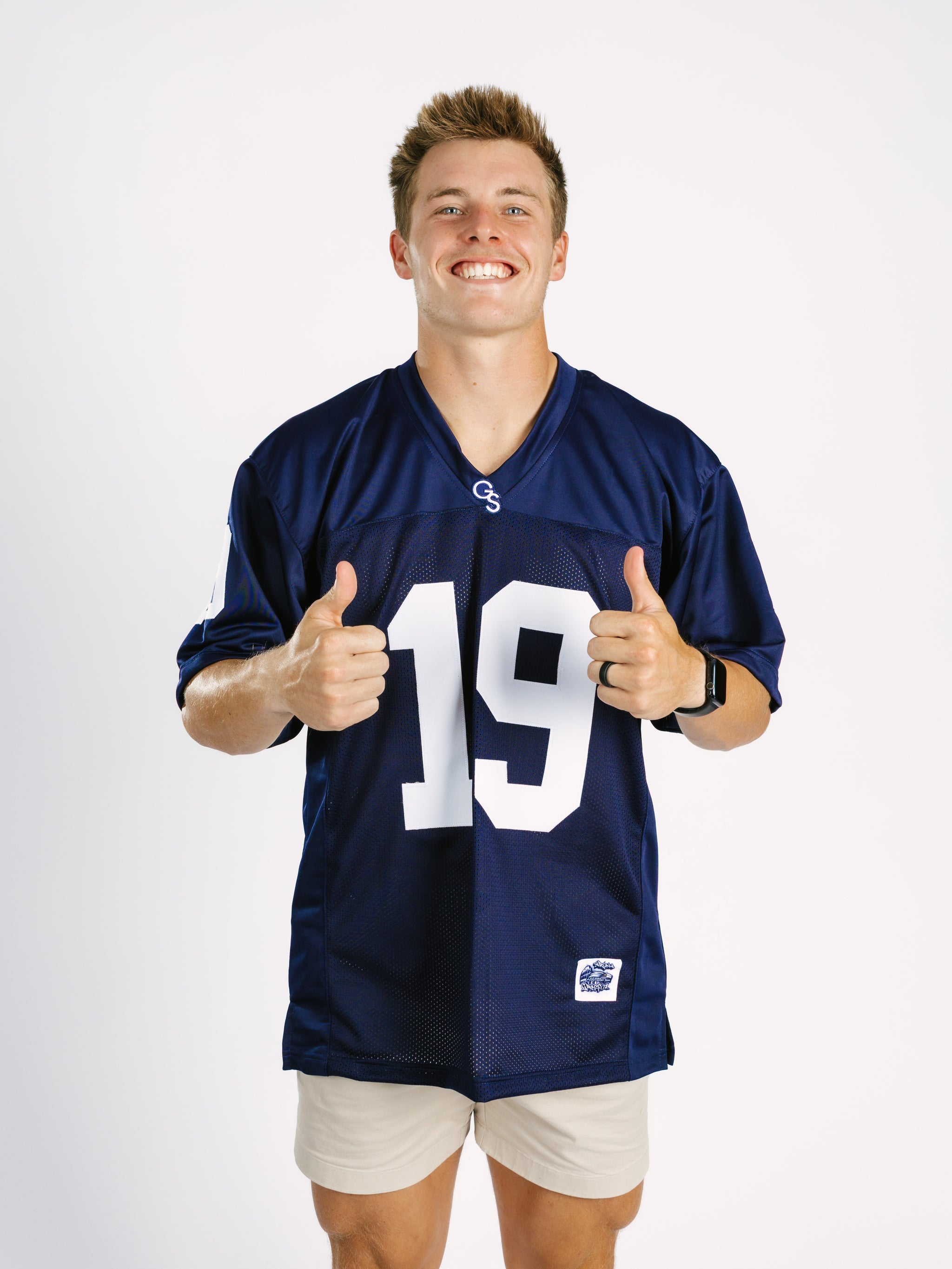 Navy Josh Dallas '19' Jersey