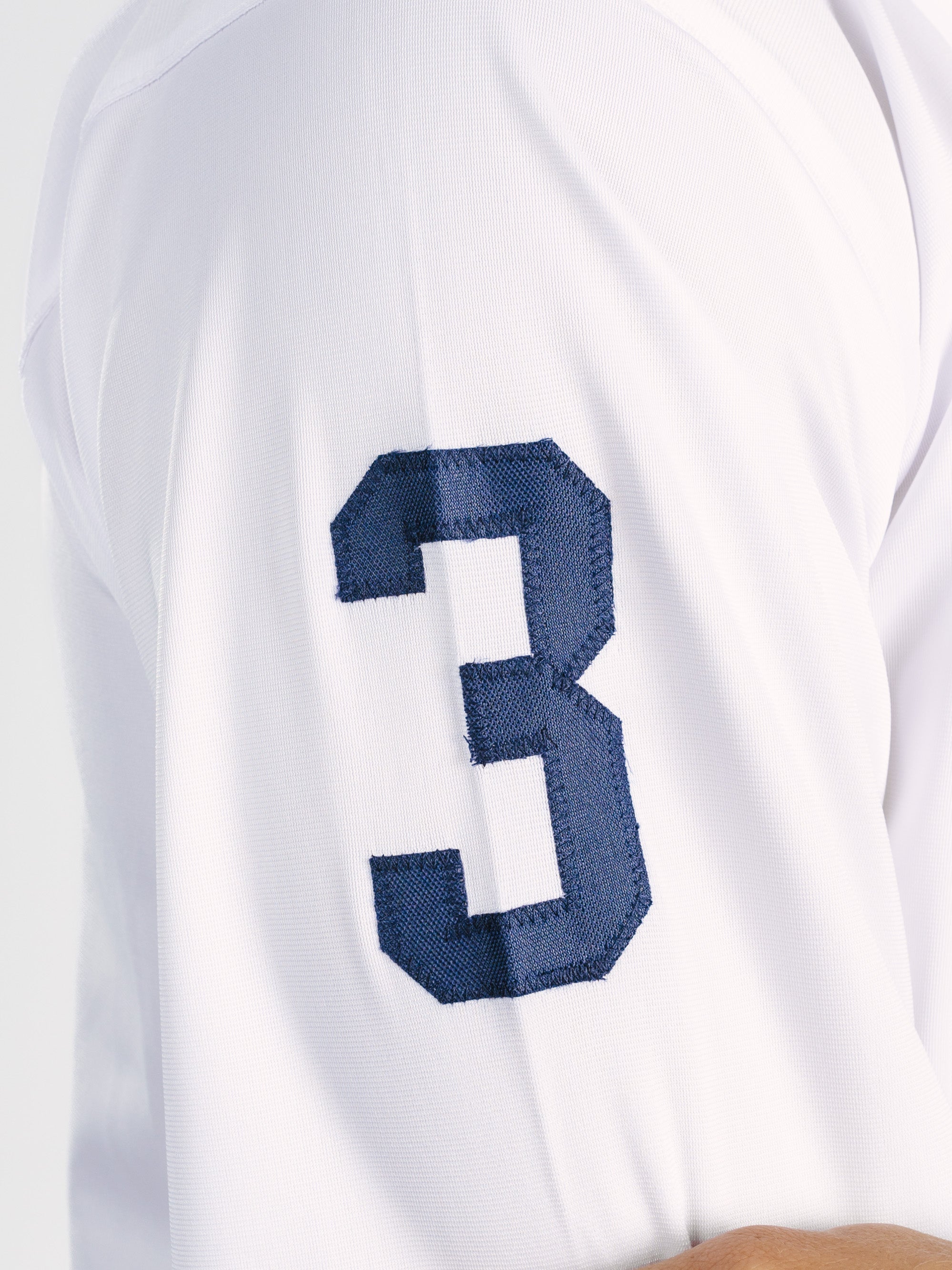 White Peterson '3' Jersey