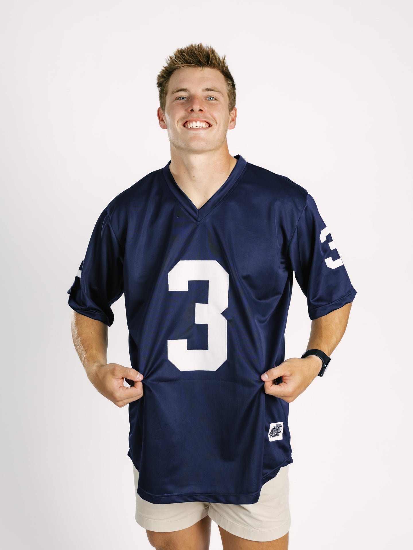 Navy Peterson '3' Jersey