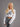 White AU Long Sleeve A Crop Top