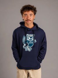 Navy Walking Jag Hoodie