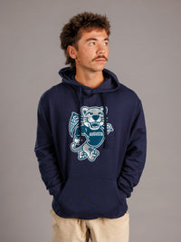 Navy Walking Jag Hoodie