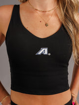 Black AU Padded Active Top
